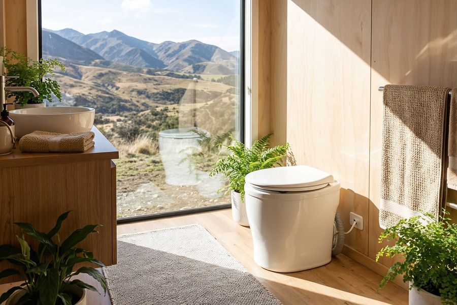 EcoLet™ Separera Mini New Zealand (NZ) Review: Best Toilet for Off-Grid Living and Tiny Homes